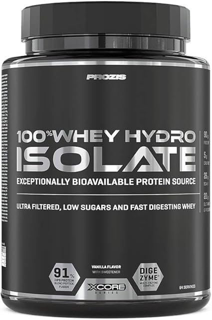 Prozis 100% Whey Hydro Isolate SS para la Quema De Grasas, la ...