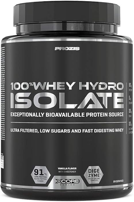 Prozis 100% Whey Hydro Isolate SS para la Quema De Grasas, la ...