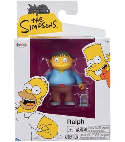 The Simpsons Action Figures 2.5 Inch Kearney : Amazon.com.br