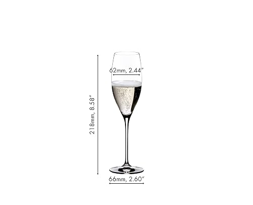 Riedel Vinum Cuvee Prestige Sektgläser – Set Aus 4 Stück, 24% Bleikristall