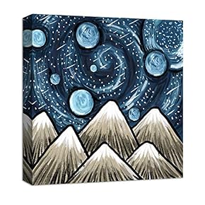 Abstract Dream World Painting Artwork for Home Framed