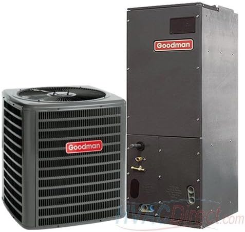 GOODMAN AIR CONDITIONER 3 TON 16 SEER GOODMAN HEAT PUMP VARIABLE SPEED SYSTEM - DSZC160361 / AVPTC49D14