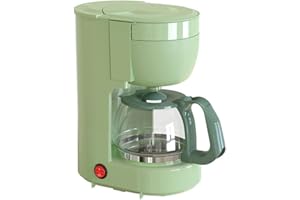 Drip Coffee Maker with Programmable 24 Hour Timer, Auto Shut Off and 2 Hour Keep Warm Function for Convenient Coffee Brewing 