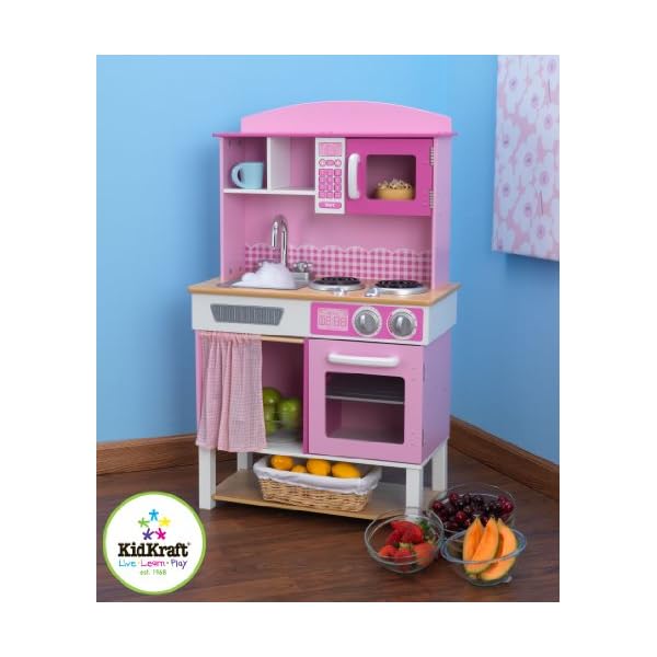 KidKraft 53198 Home Cookin Spielküche aus Holz für Kinder – Bild 7