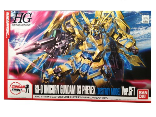 HGUC RX-0 UNICORN GUNDAM 03 PHENEX (DESTROY MODE) Ver.GFT MODEL KIT