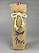 OYAMIHUI Vintage Wedding Gift Wine Bottle Cover, From Miss To Mrs Bridal Shower Decoration, Engagement Gift Burlap Wine Bag
