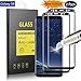 [2 Pack] Samsung Galaxy S8 Screen Protector, Alfort Premium Tempered Glass Screen Protector Film [Full Coverage] 0.26mm 9H Hardness Protective Film for Samsung Galaxy S8 5.8