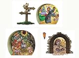thumbnail image 2 of Mouse Hole Wall Stickers Cute Mice In Hole Animal Stickers Peel And 2 of 11