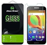 [2-Pack] Dmax Armor for Alcatel A30 Screen Protector, [Tempered Glass] 0.3mm 9H Hardness, Anti-Scratch, Anti-Fingerprint, Bubble Free, Ultra-clear