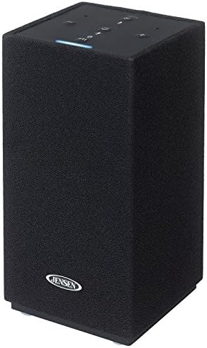 JENSEN JSB-550 Amazon Alexa-Enabled Bluetooth/Wi-Fi Wireless Stereo Smart Speaker,Black