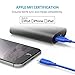 Anker Powerline 1ft Apple MFi Certified Short Lightning to USB Cable Sturdy Charging Cord for iPhone 5/5s/5c 6/6 Plus 6s/6s Plus 7/7 Plus, iPad Mini/Air/Pro iPod Touch(Blue)