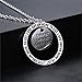 Luvalti Never Give Up Pendant Necklace - Great Secret Santa or White Elephant Christmas Holiday Gift