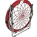 CAMPZIO Bungee Chair Round Bungee Chair Folding Comfortable Lightweight Portable Indoor Outdoor (RED)