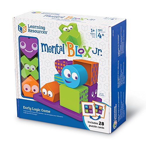 Learning Resources Mental Blox Jr. Early Logic Game, 8 Pieces