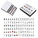 Cinema Light Box with Letters- Led Lightbox with 180 Letters Numbers and Symbols-Customized Your Own Message for Christmas/Home Decoration/Wedding/Birthday Parties (Mini A6(5.8x3.9x1.5inch))