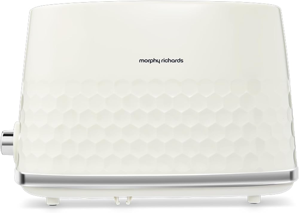 Morphy Richards Hive 2 Slice Toaster Cream 850W Variable Browning Anti-Jam
