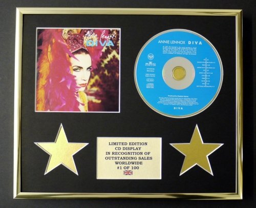 ANNIE LENNOX/CD DISPLAY/LIMITED EDITION/COA/DIVA