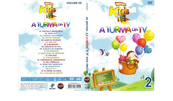 Amazon Com Dvd Record Kids A Turma Da Tv Vol 02 Movies Tv