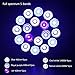 Plant Lights Bulbs,18W Grow Lights for Indoor Plants,Full Spectrum Include UV LED, Plants Growing Lamp with Big Chip for Succulent Flowers Tobacco Vegetable Seedling