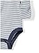 Moon and Back Baby Set of 5 Organic Long-Sleeve Bodysuits, Navy Sea, 24 Months