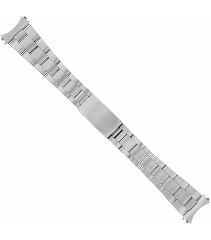 Amazon.com: Ewatchparts 19mm Oyster Watch Band Bracelet Solid