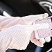 Nappaglo Women's Long Sunscreen Driving Gloves Touchscreen Cotton Outdoor for Summer UV Protection (Pink (Touchscreen))