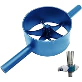 Lowhigh Bamboo Splitter 6in Manual Dividing Tool (2-16 Cut) Steel Bamboo Splitting Tool Easy to Use (6 Cut)