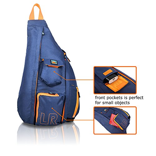 Crossbody Sling Bag Over Shoulder Backpack for Men & Women with