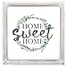 Barnyard Designs Home Sweet Home Sign Rustic Primitive Country Home Decor Framed Wall Sign 13