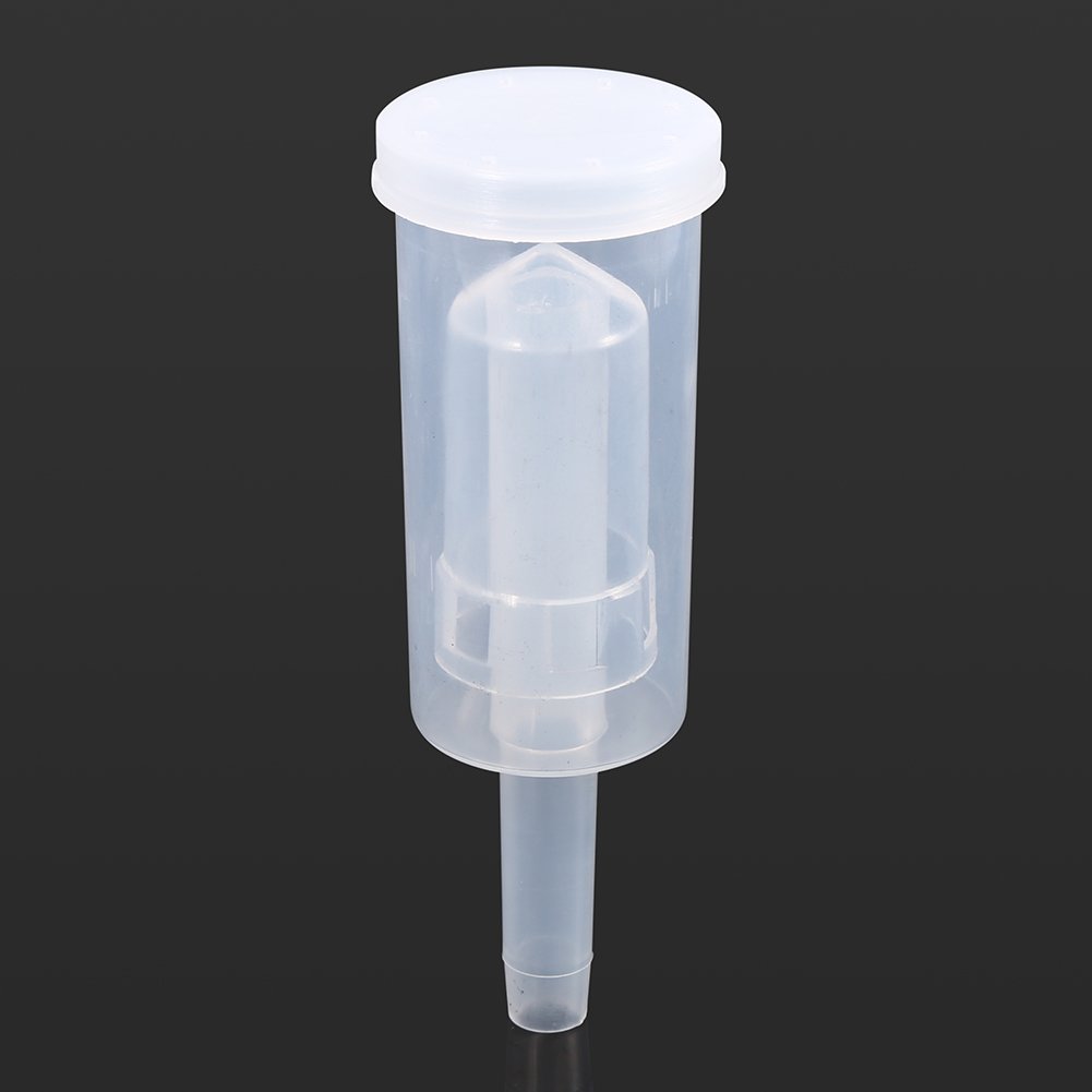 Plastic Airlock, One Way Exhaust Water Sealed Check Valve for Wine Fermentation Beer Making Brewing