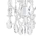 Tadpoles Chandelier Sconce, White