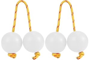 Kashaka Shaker Rhythmic - African Rattle Ball Kashaka Instrument | 2 Pair Abs Hand Percussion Balls, Music Egg Double Gourd f
