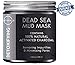 O Naturals Best Acne Treatment Moisturizing Face & Body Dead Sea Mud Mask. Activated Charcoal & Bentonite Clay. Acne Blackhead Remover, Deep Pore Cleanser & Minimizer Exfoliating & Tightens Skin 250ml