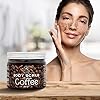 Coffee Body Scrub 450g - Best Anti Cellulite & Moisturize & Gentle Peeling - Best Skin Exfoliation for Face Hand Lip…