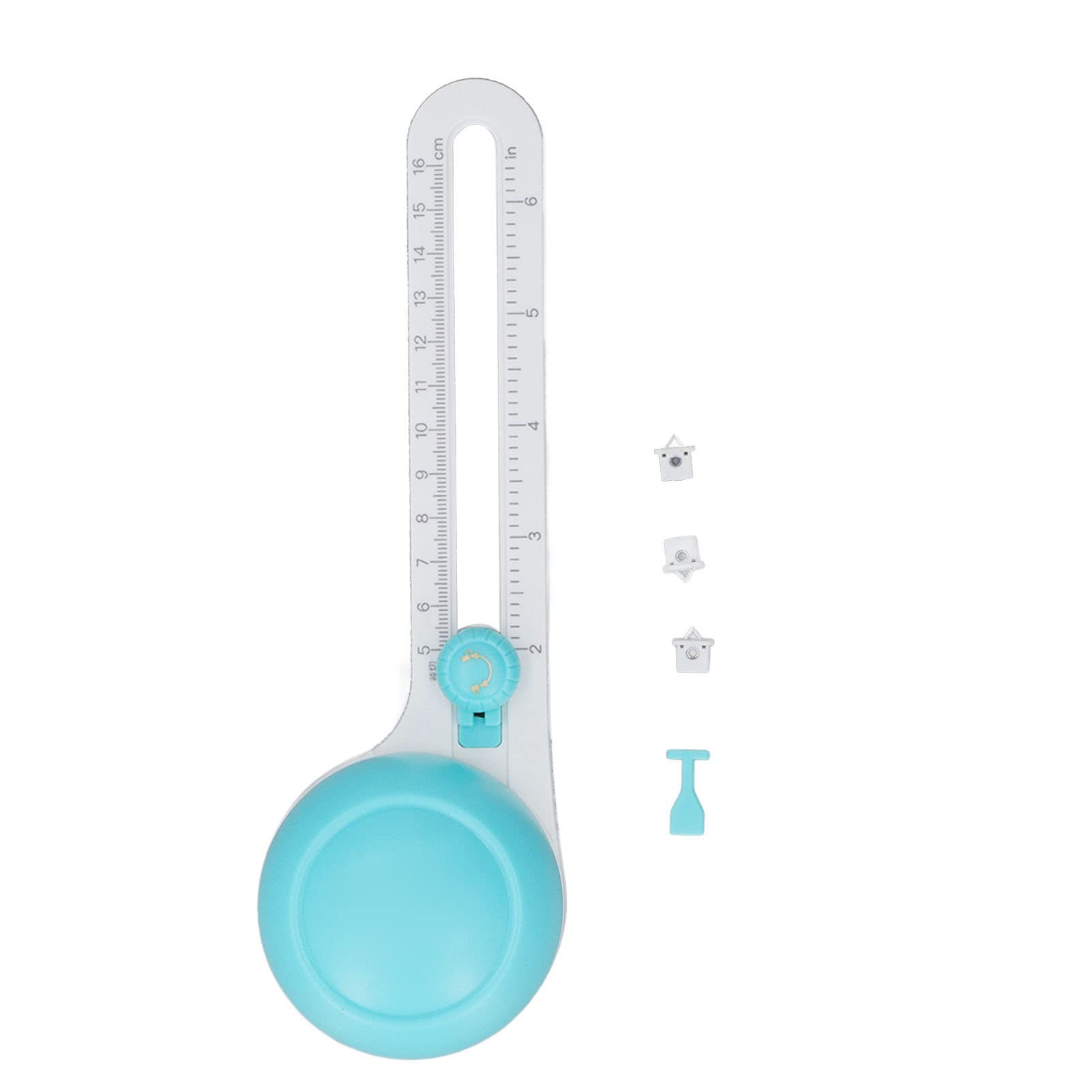 Circle Paper Cutter Compass Circle Cutter Cardstocks Craft Cutting Tools for Crafts Sewing Quilting Replacement Cutter Head School Supplies