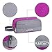 G4Free Hanging Travel Toiletry Bag Cosmetic Makeup Bag Carry On Pouch Luggage Shaving Kit Bathroom Shower Organizer