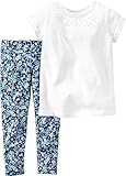 Carter's 2 Piece Floral Set 259g111, Ivory