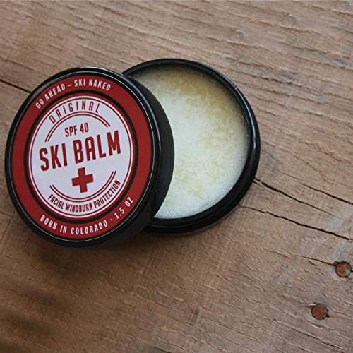 Original Ski Balm, Natural Lip Balm and Sunscreen, Best Face Mask for Winter (0.6 oz) Buy