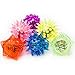 Fun Central 24 Pack - LED Light Up Jelly Rings | in Bulk | Assorted Colors | Flashing Rings Party, Easter Egg Hunts Raves EDM Concerts Sensory Toys for Kids