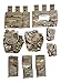 MOLLE MultiCam/OCP Pouch Set, Official USGI Issue (9 Pouches Total), USA Made