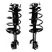 TRQ Front Strut & Coil Spring Assembly Set Driver & Passenger Sides Compatible with 04-10 Toyota Sienna