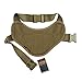 EXCELLENT ELITE SPANKER Tactical Dog Vest Military Patrol K9 Service Dog Harness Adjustable Nylon Dog Harness with Handle(Brown-S)