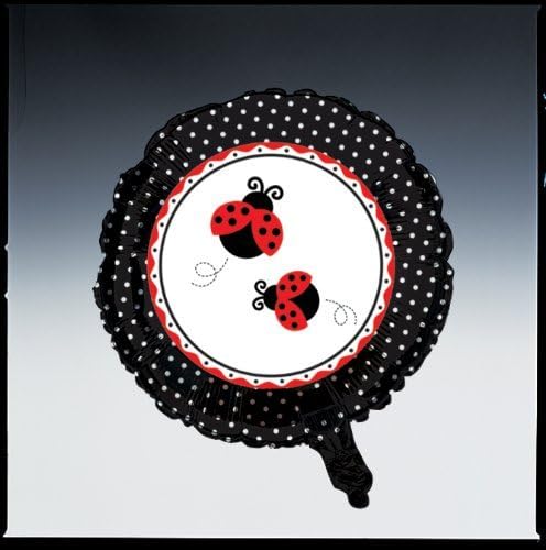 Fancy Ladybug Polka Dot Party Ladybird Foil Balloon