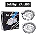 Slide Lid Compatible with Yeti Rambler Tumbler - 2 Pack - Splash Proof - Ideal for Straws - Perfect Replacement