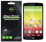 [6-Pack] Dmax Armor- LG Tribute Screen Protector Anti-Bubble High Definition Clear Shield - Lifetime Replacements Warranty- Retail Packaging
