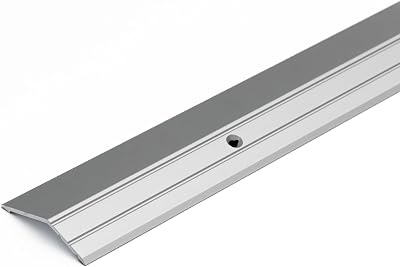 Cezar Aluminium Ramp Edge Trim 45x16mm 1m Silver LPS16