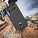 OMOTON Moto Z Play Case - Dual-Layer [Soft TPU Interior] [Durable PC Exterior] Case For Motorola Moto Z Play Droid, Black