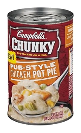 Amazon Com Campbell S Chunky Soup Pub Style Chicken Pot Pie Grocery Gourmet Food