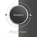 EasyAcc Mini 2 Portable Bluetooth 4.1 Speaker with 5W Driver, Enhanced Bass, 10-Hour Playtime, FM Radio and More - Silver