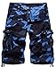 Comouflage cargo shorts for men 3 4 short